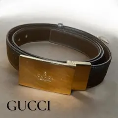 GUCCI グッチ ベルト ゴールドバックル