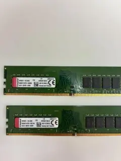 64GBセット】Kingston DDR4-2400 16GB×4枚 デスク用 - メルカリ