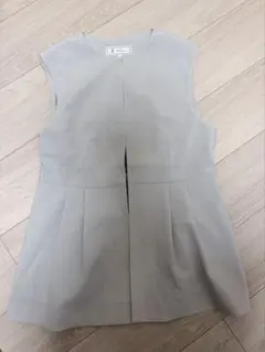 ロペピクニック　グレー　ベスト　ジレ　サイズ38