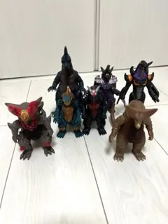 ウルトラ怪獣 ソフビまとめ売り ゴモラ ネオバルタン レッドキング 10 