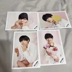 なにわ男子 長尾謙杜 グリフォ ホワイトデー 4枚セット