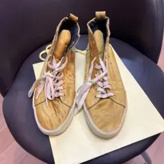 Yves Saint Laurent ハイカットスニーカー ゴールドのサムネイル
