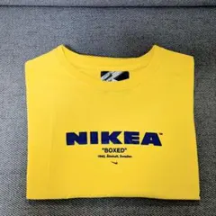 【希少品】NIKEA BOXED Tシャツ イエロー KUSTOM LONDON