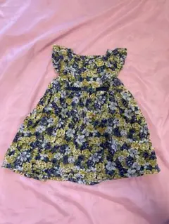 beBe Petits Pois 花柄ワンピース 80cmのサムネイル