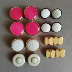 ボタンまとめ売り　色デザイン混合