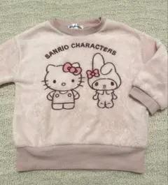 Sanrio characters トレーナー ピンク 95cm