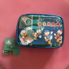 新品　香港ディズニーランド ドナルド ポーチ