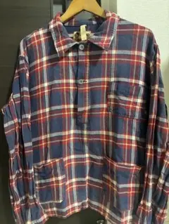 NIGEL CABOURN LYBRO チェックネルシャツ 50のサムネイル