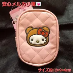サンリオ Myハローキティ キルト刺繍ポーチ 小物入れ クマキティ