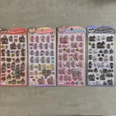 【正規品】モンチッチ うるちゅるPOPシール コンプリート4枚セット