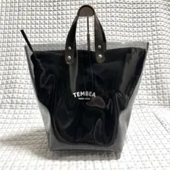 TEMBEA テンベア トートバッグ PVC デリバリートート ブラック レザー