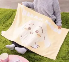 ちいかわ あったかもこもこブランケット うさぎ