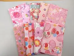 和柄生地セット　ハギレ