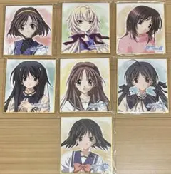 Memories Off メモリーズオフ ミニ色紙 まとめ売り　7種