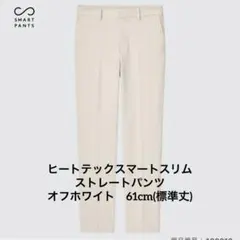 UNIQLO ヒートテックスマートスリムストレートパンツ