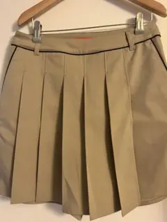 Cph/Golf™ ゴルフ プリーツスカート オリーブグリーン フリーサイズ