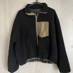 ジャンバー　ボアブルゾン　もこもこ　ブルゾン　レディース　クティール