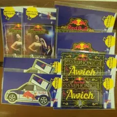 Red Bull SYMPHONIC Awich ステッカー８枚セット