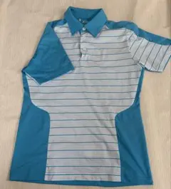 adidas GOLF アディダス ゴルフ 半袖 ポロシャツ M ブルー