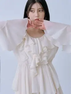 2026年最新】snidel スナイデル フリルコンビニットワンピースの人気