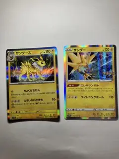 サンダース ホロカード 2枚セット