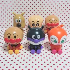 それいけ！アンパンマン おっきなアンパンマンマスコット 6個セット