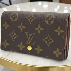 ルイヴィトン モノグラム ポルトモネビエ トレゾール M61730 二つ折り財布
