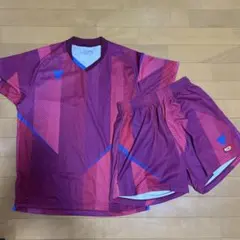 VICTAS 卓球ユニフォームセット 赤 Lサイズ