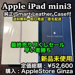 ✨MS Officeが無料‼️✨【新品未使用】 iPad mini3 豪華セット❗️