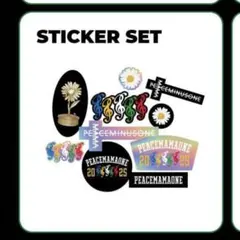 2025年最新】peaceminusone ステッカーの人気アイテム - メルカリ