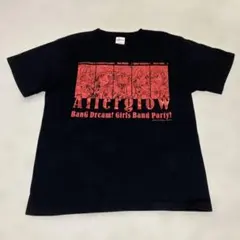 【送料込み】バンドリ　Afterglow ラメ 黒　Tシャツ　L 値下げ！