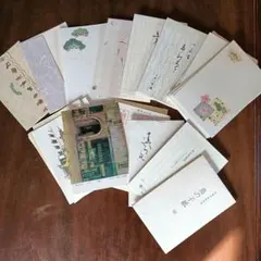 ハガキ　まとめ売り　昭和のポストカードセット　大量　絵はがき　和紙