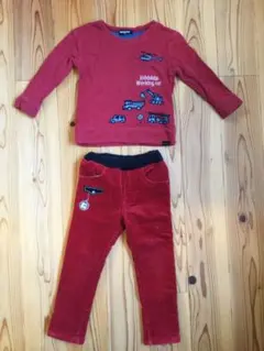 Kladskapクレードスコープ　100 長袖シャツとパンツセット