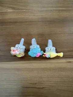 光る指輪　オモチャ　3点セット