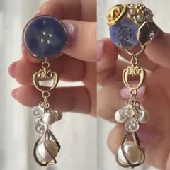 ピアス アシンメトリー
