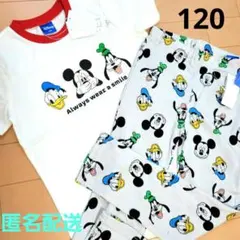 120 ミッキー　半袖　パンツ　セット　②　値下げ↓