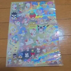 サンリオ いちご新聞 50周年 キラキラメモリアルシール