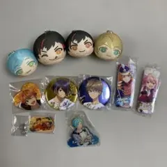 あんさんぶるスターズ　おまんじゅうにぎにぎマスコット　缶バッジ　11点