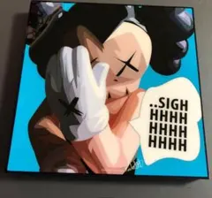 カウズ/ KAWS : SIGHH ポップアートパネル　アトム　ブルー