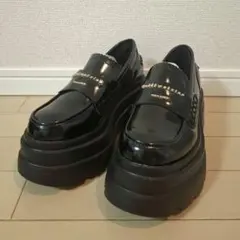 厚底黒ローファー サイズ37