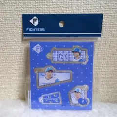 北海道日本ハムファイターズ　推し選手グッズ4連キーホルダー　中島卓也