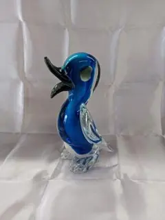 ムラーノガラス エンポリ Murano ガラスオブジェ ペンギン イタリア