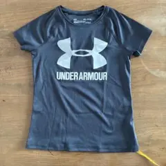 UNDER ARMOUR HEATGEAR Tシャツ YS/M ダークグレー