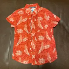 Boden 半袖シャツ 9-10Y オレンジ