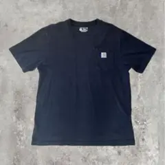 Carhartt ブラック Tシャツ M ルーズフィットポケット付き