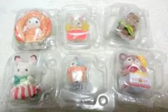 シルバニアファミリー　どきどきコレクション　赤ちゃんハンバーガー屋さん　コンプ