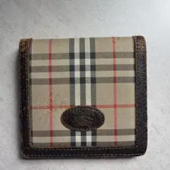 Burberry 二つ折り財布 ノバチェック ロゴプレートのサムネイル