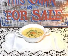 【美味しそうなコーンスープ 食品サンプル 洋食 レトロ ディスプレイ】のサムネイル