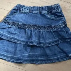 BEBE キッズ デニムスカート 140