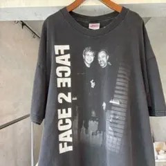 希少エルトン・ジョン × ビリー・ジョエル Face 2 FaceツアーTシャツ